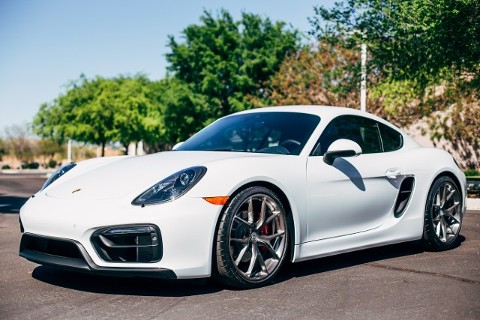 White Porche Automobile