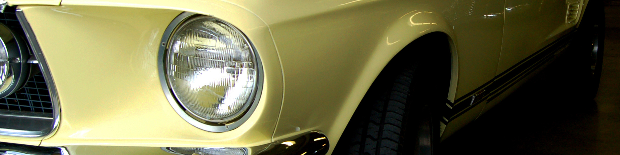 Vintage Yellow Car