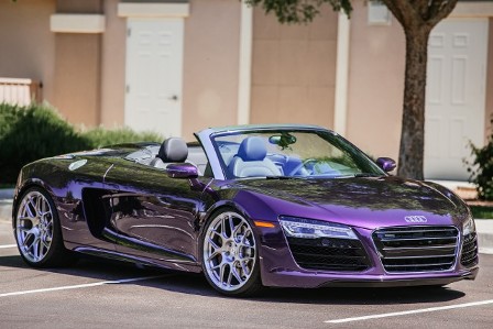 A Purple Audi