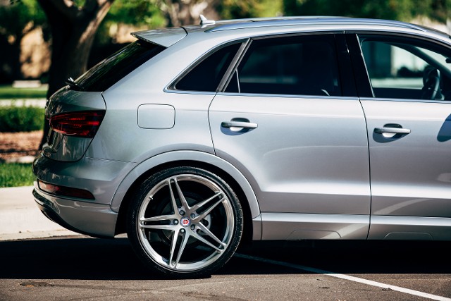 Silver Audi