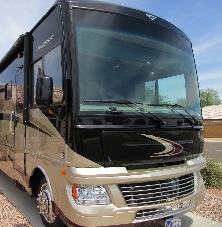 Brown RV